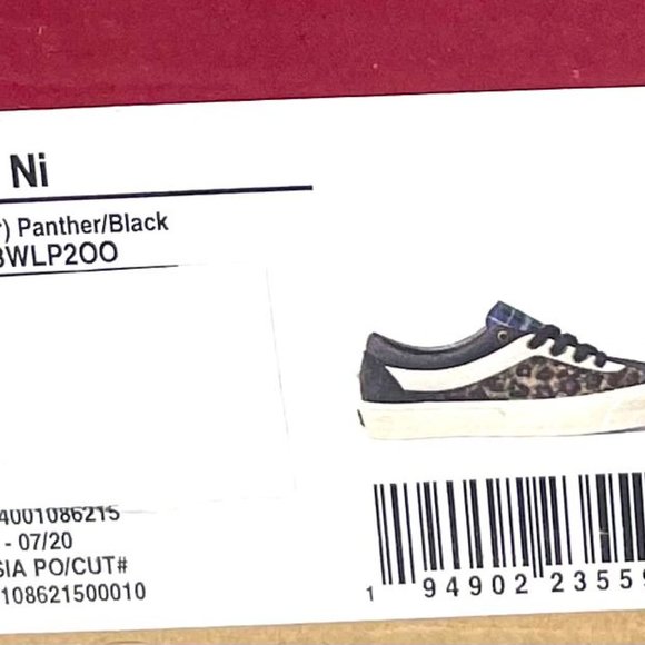 💖MEGA SALE💖Vans Bold Ni Panther Black Skateboarding Faux Fur  Men  VN0A3WLP2OO - Picture 10 of 11